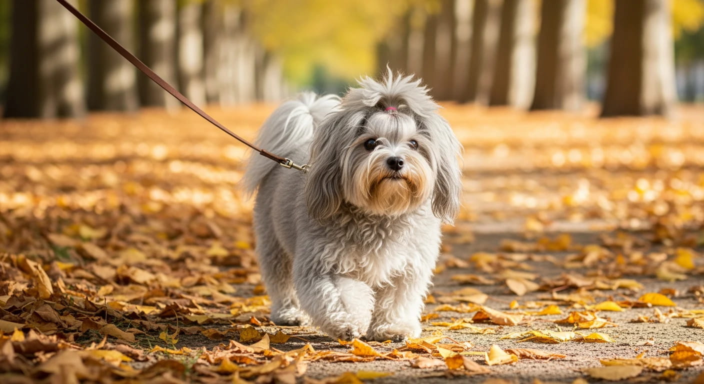 Promener son Bichon Russe : conseils pour les premières sorties